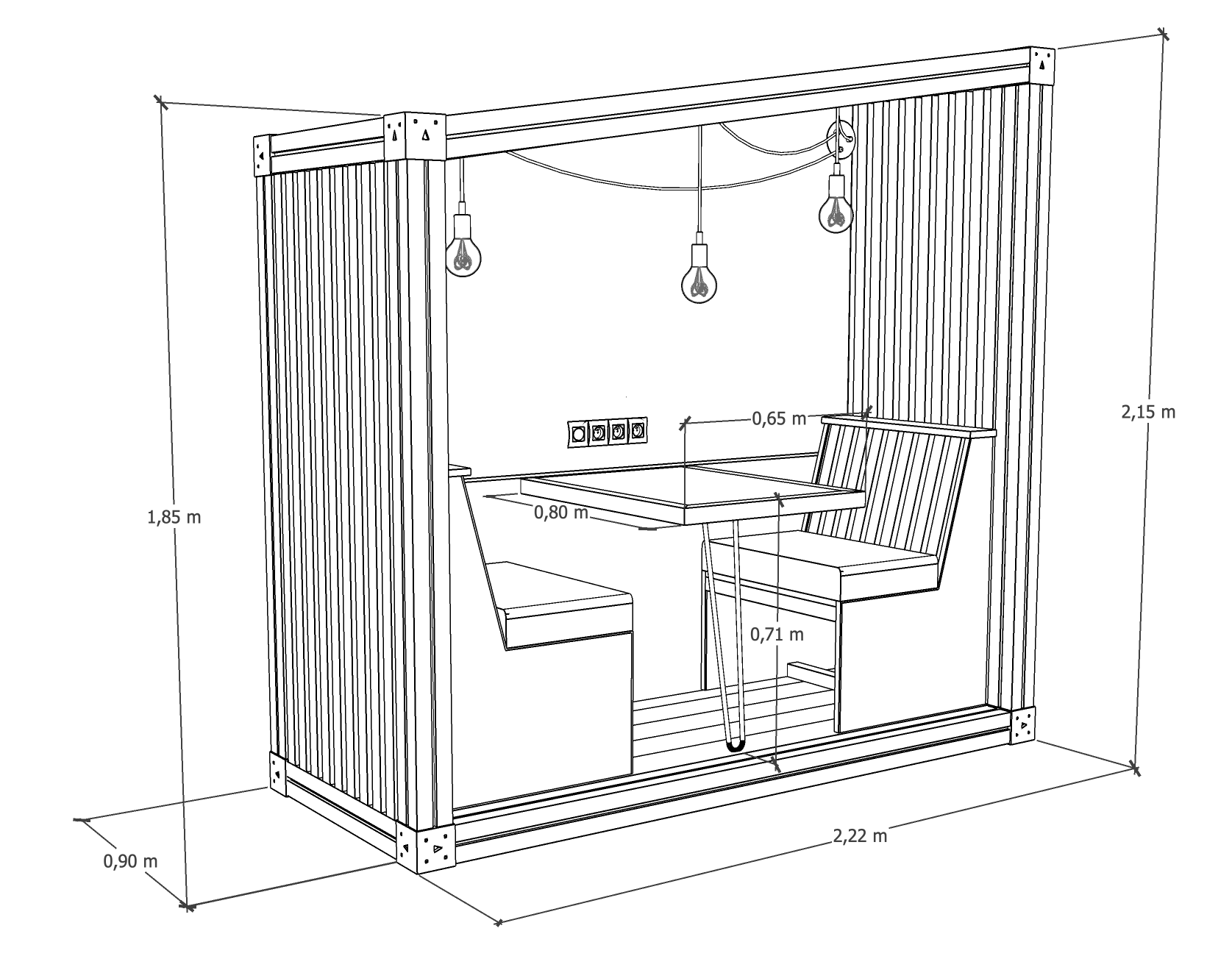 French Cabine